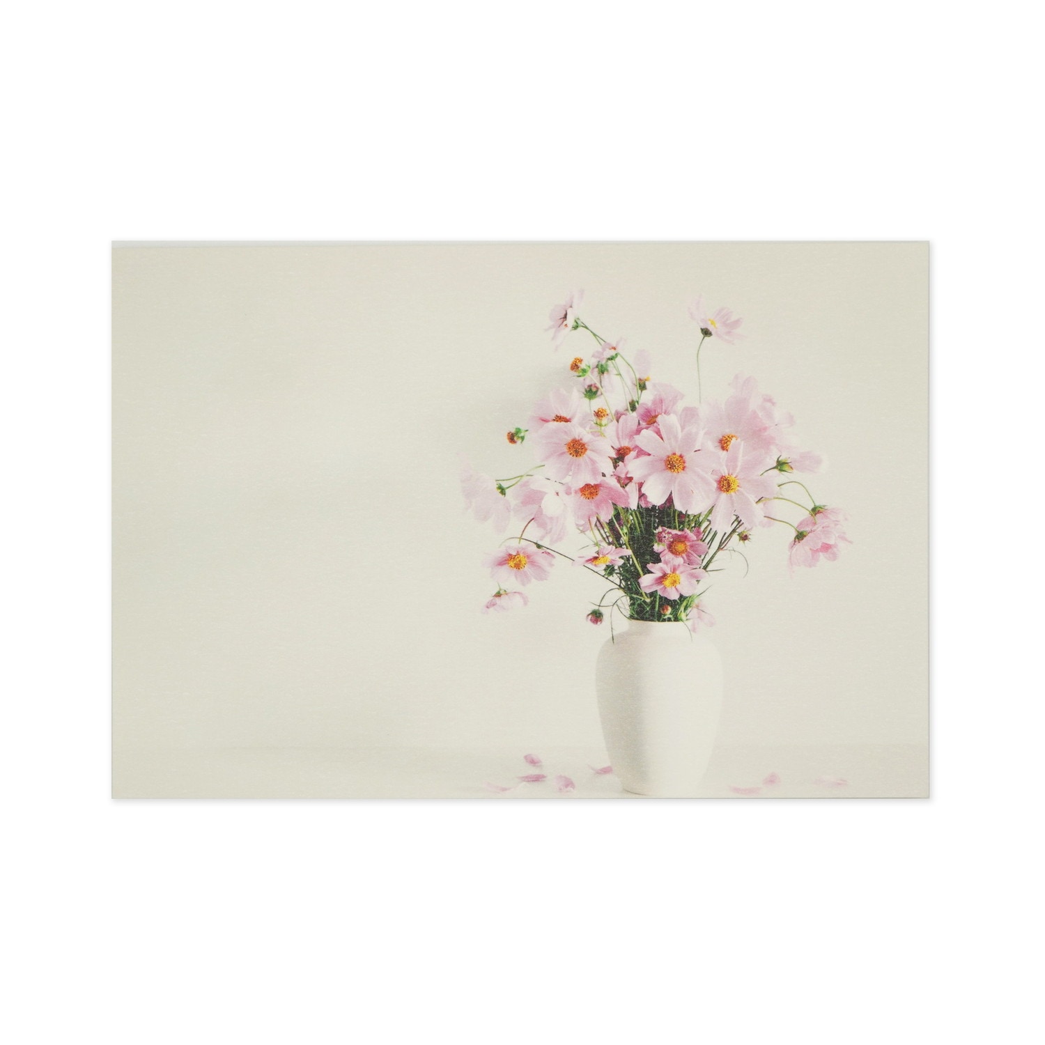 セール198円→158円に ポストカード コスモスと花瓶 pcr-105 フロンティア お花雑貨 音手箱