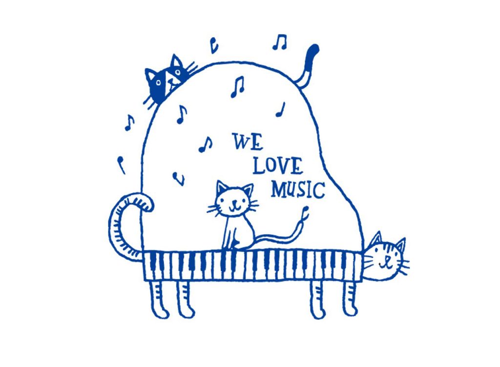 ねこちゃんが可愛い 大事な鍵盤をしっかり保護 可愛いイラスト入りピアノキーカバー 音楽雑貨 ピアノキーカバー 鍵盤用 鍵盤カバー Pk 2 1枚のお値段です 95 Off アルプス