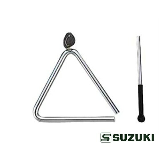 div style="width:100%;background-color:#ff6b6b;height:30px;line-height:30px;color:#ffffff;margin:10px 0;padding:0 10px;border-radius: 6px;">商品説明 楽天でピアノ用品なら【音手箱】ピアノカバー、ピアノレッスン用品、発表会記念品や補助ペダル　ピアノライン、楽譜まで。 このトライアングルは、クリアで響き渡る音色を提供し、演奏者の表現力を引き立てます。高品質な素材を使用しており、耐久性に優れ、長期間にわたって安定した音を楽しむことができます。コンパクトなデザインで持ち運びも容易ですので、さまざまなシーンで活躍します。音楽の楽しさを広げるこの製品は、初心者からプロまで幅広い層におすすめです。 クリアで響き渡る音色が特徴です。高品質な素材を使用し、耐久性に優れた設計で、長時間の演奏にも対応します。軽量で持ち運びが容易なため、様々なシーンで活躍します。シンプルなデザインながら、演奏者の表現力を引き出すこのトライアングルは、音楽の楽しさを一層引き立てます。 紐をトライアングルに貫通させているので、持った時にトライアングルが回転せず演奏しやすくなっています。 音色の良さに大変好評をいただき30年以上愛されるロングセラー。合奏の中で他の楽器と混じることのない、キラキラとした音が特徴です。 材質　特殊スチール・特殊焼入 寸法　一辺15cm 重量　318g 付属品 ビーター・レザーケーストライアングルは、シンプルな構造ながらも豊かな音色を奏でることができ、演奏に深みを与えます。スズキの音手箱シリーズは、品質と音色の良さで知られており、初心者からプロまで幅広い層に支持されています。このトライアングルは、演奏者の技術を引き立て、音楽にさらなる魅力を加えることでしょう。持ち運びも容易で、どこでも手軽に演奏を楽しむことができます。 トライアングルはこちらにございます。