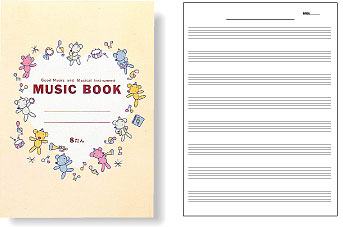 ◎音楽帳8段　オーケストラ　MUSIC　BOOK　KY6515-01