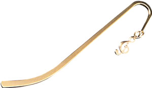 TK4315-01 ブックマーカーM ト音記号 吉澤 音手箱