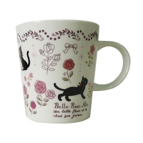 マグカップ　　ローズ　FE-115　のあぷらす　ねこ雑貨　音手箱
