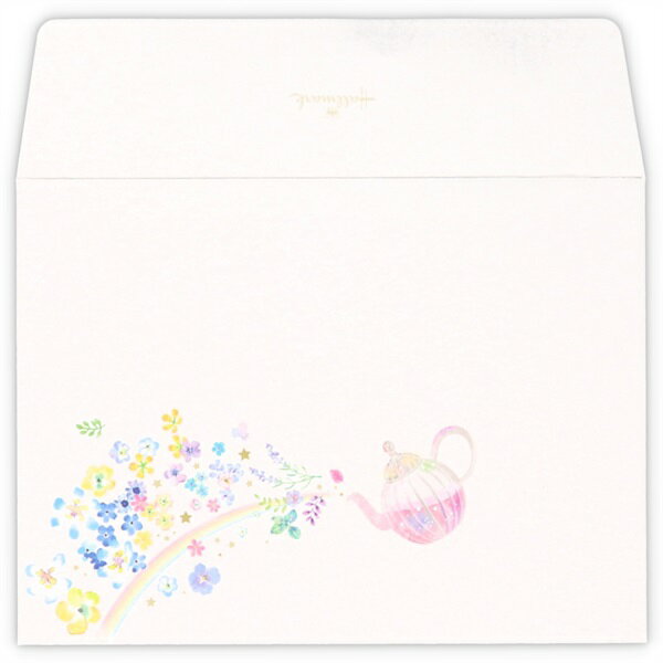 EEE-786-700　フラワーハーモニー【ひとことふたこと封筒／フロムザレインボースカイ】　ホールマーク