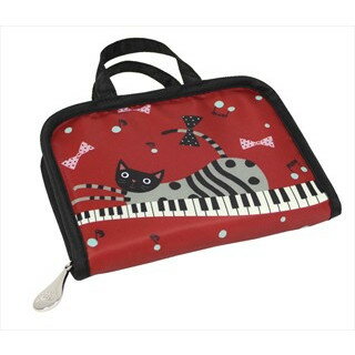 在庫限り　J510PC　カードケース・ピアノキャット ノアファミリー　音手箱