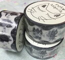 セール P181 JC 猫のマスキングテープ 25mm ジェイキャットコミック 352円→281円に 音手箱