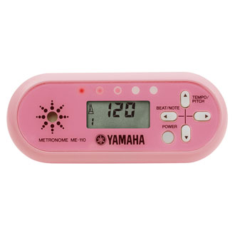 ヤマハ　電子メトロノーム　ME-110PK　ピンク　音手箱