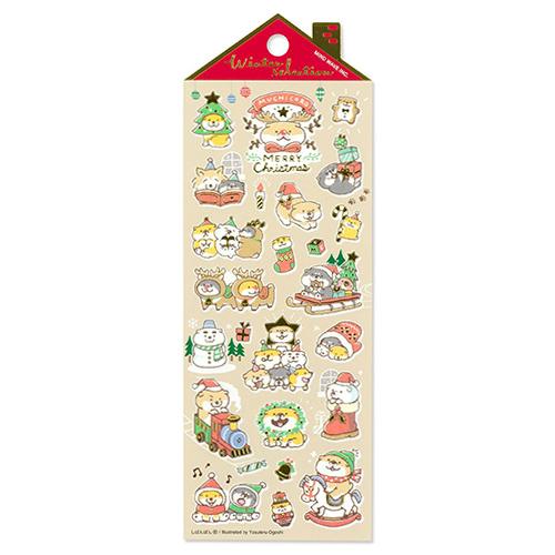 Rakuten - 82467　【クリスマス】　マインドウェイブ　ウィンターセレクション　しばんばん　むちころクリスマス　シール　ステッカー　音手箱