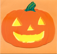 乐天商城 - 新着商品★ハロウィーン・ミニカード　DN583 ジャコランタン　ステッカーファン