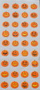 JP286 和風シール ハロウイン ステッカーファン 音手箱