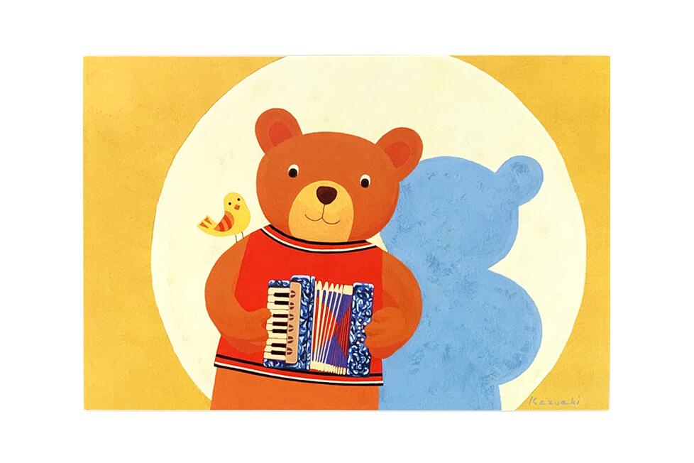 セール 175円→110円に KY 097 561090407 山田和明ポストカード「くまとことり」レオノーレ 音手箱