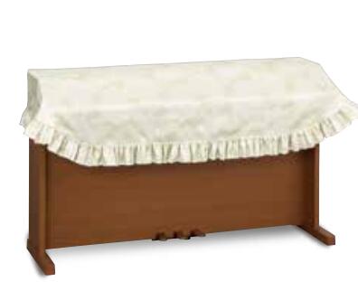 商品説明 楽天でピアノ用品なら【音手箱】ピアノカバー、ピアノレッスン用品、発表会記念品や楽譜まで。 サイズ；フリータイプ 上品なデザインが特徴のフリータイプのカバーです。細部まで行き届いたレースが立体的に浮かび上がり、まるでプリンセスのような優雅さを演出します。音手箱の製品として、ピアノを美しく保護しながら、インテリアとしても魅力的な存在感を放ちます。お部屋の雰囲気を格上げするこのカバーは、デジタルピアノを特別なものに変える一品です。 受注生産品のため、納期まで14日程度かかります。 予めご了承下さい。 ■フリーサイズ（188x86cm） ■品質/生地：ポリエステル100% ■お洗濯方法：クリーニング 甲南：デジタルピアノカバーはこちらです。甲南ピアノカバーはこちらです。