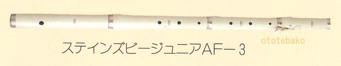 AF−3　スティンズビージュニア（ソフトケース付） バロックピッチ＝415Hz アウロスリコーダー　