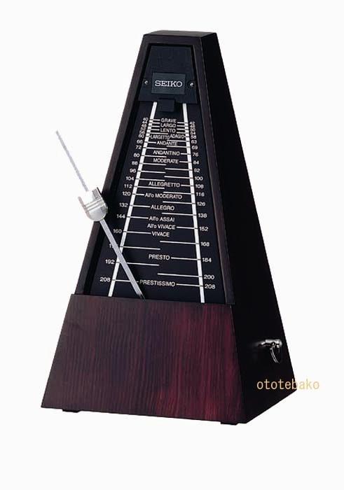 セイコー メトロノーム 森の響 WPM1000 クラシックブラウン 振り子 音楽雑貨 音手箱