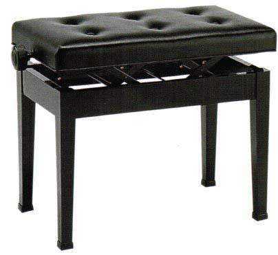 【送料無料】ピアノ椅子　DX-40S　ブラック　イトーシン　メーカー直送のため同梱出来ません