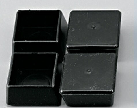 Lサイズ ピアノ椅子用 キャップ(1脚分)内径27×27mm 甲南 音手箱