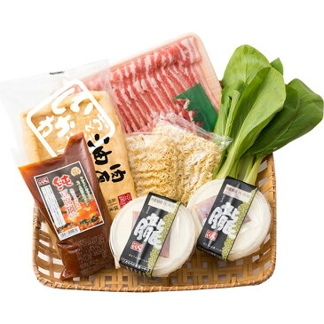 【10%OFFセール】純豆腐豚肉セット