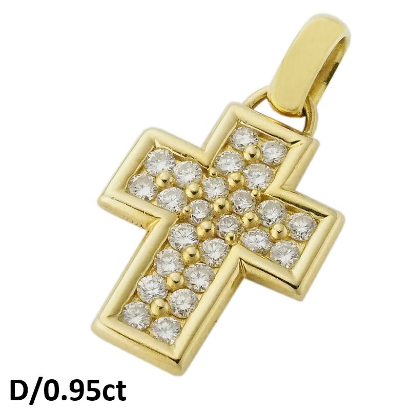 Rakuten - 音羽屋■ ダイヤモンド/0.95ct K18YG ヘッド ペンダントトップ 仕上済【中古】