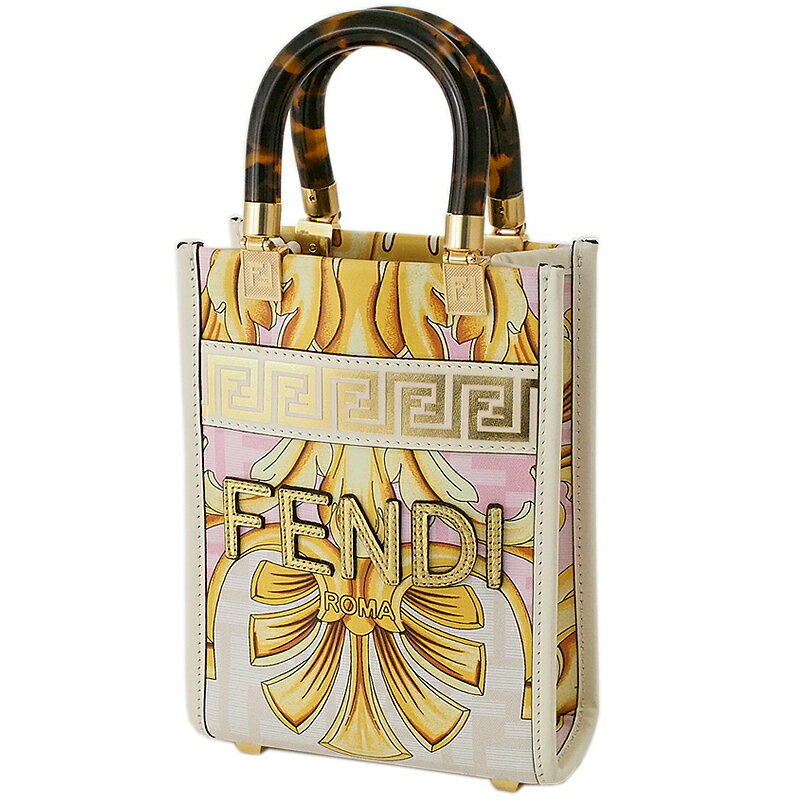 Rakuten - 音羽屋■ フェンディ FENDI フェンダーチェサンシャイン ショッパー 2WAYバッグ【中古】