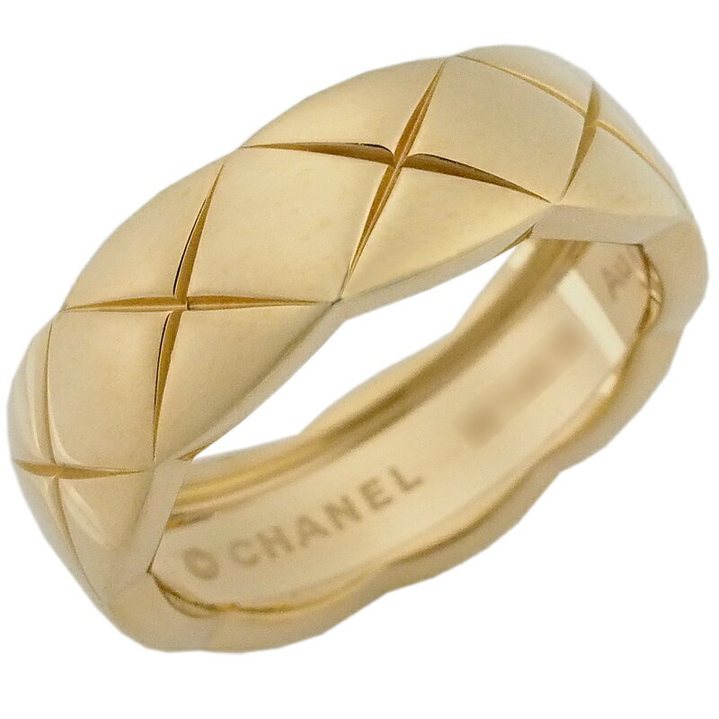 音羽屋■ シャネル CHANEL ココクラッシュ リング 14号 K18【中古】