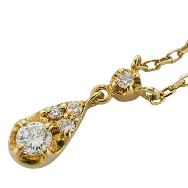 Rakuten - 音羽屋■ ヴァンドーム青山 VENDOME AOYAMA ダイヤモンド K18YG ネックレス 仕上済【中古】