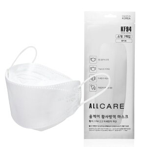 KF94 マスク 子供用 女性用 キッズ ALLCARE 個別包装 MFDS認証 FDA認証 正規品 韓国製 韓流マスク 白 黒 10枚入り 【レビュー特典あり】