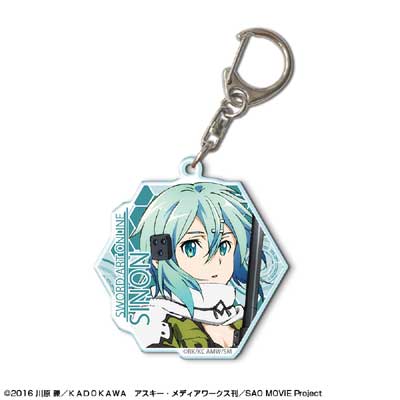 ソードアート オンライン アクリルキーホルダー デザイン05 シノン【予約 再販 6月下旬 発売予定】