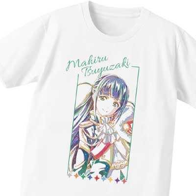 少女☆歌劇 レヴュースタァライト Ani-Art Tシャツ 露崎まひる メンズ Sサイズ【予約 再販 4月下旬 発売予定】