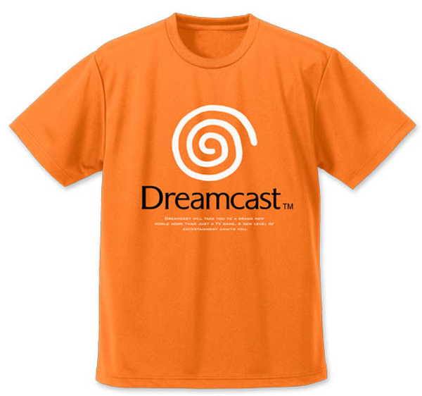 ドリームキャスト ドライTシャツ ORANGE-L【予約 再販 6月上旬 発売予定】