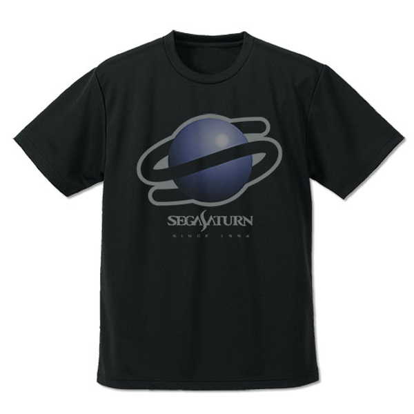 セガサターン ドライTシャツ BLACK-M【予約 再販 6月上旬 発売予定】