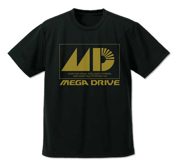 メガドライブ ドライTシャツ BLACK-L【予約 再販 6月上旬 発売予定】