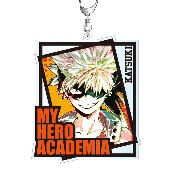 僕のヒーローアカデミア Ani-Art BIGアクリルキーホルダー 爆豪勝己