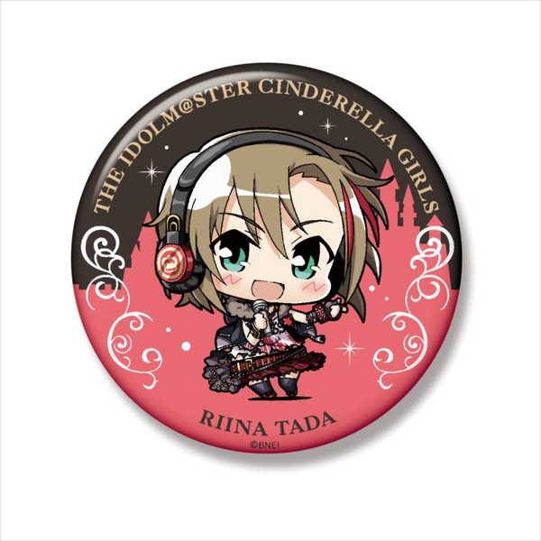 【メール便送料無料】アイドルマスター シンデレラガールズ ミニッチュ ビッグ缶バッジ 多田李衣菜 Rock the Beat ver.