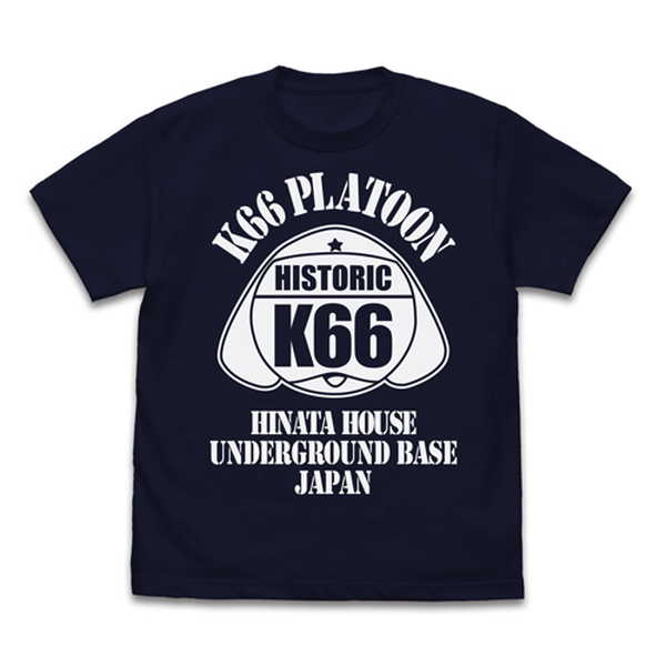 케로로 군조 T 셔츠 K66 사탕 무늬 디자인 NAVY-M [예약 재판매 9 월 하순 발매 예정]