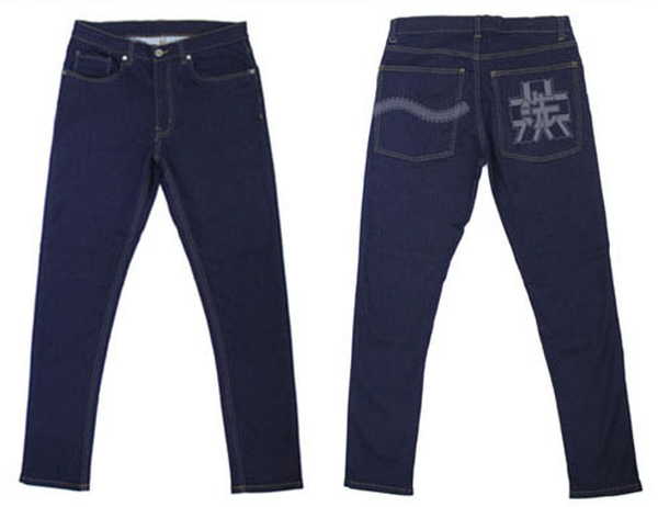 ガールズ＆パンツァー 最終章 リラックスジーンズ 大洗女子学園 XL【予約 再販 6月上旬 発売予定】