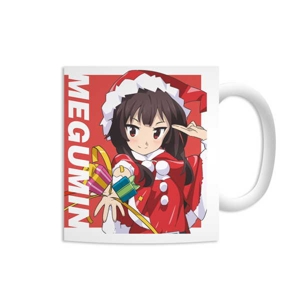 この素晴らしい世界に祝福を！紅伝説 マグカップ 描き下ろしイラスト めぐみん サンタver.