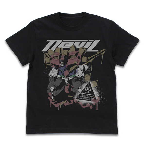 機動武闘伝Gガンダム Tシャツ デビルガンダム BLACK-S