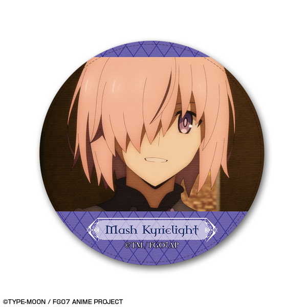 Fate/Grand Order -絶対魔獣戦線バビロニア- レザーバッジ デザイン01 マシュ・キリエライト A