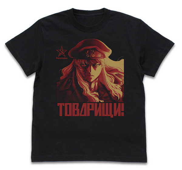 BLACK LAGOON Tシャツ 遊撃隊のバラライカ BLACK-XL【予約 再販 9月上旬 発売予定】