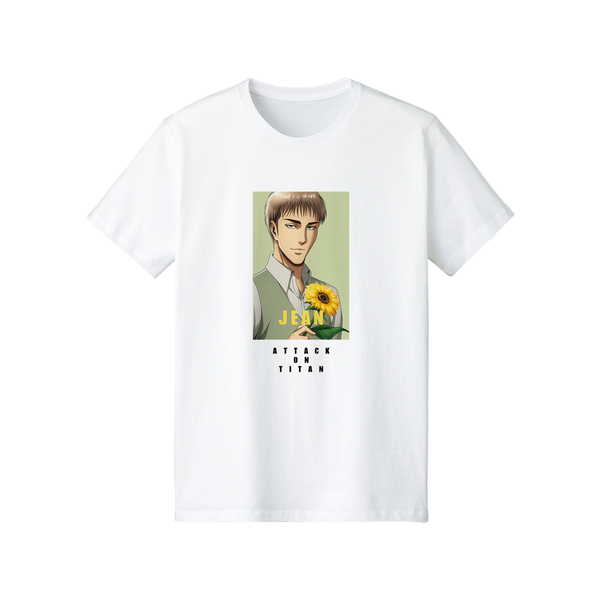 進撃の巨人 Tシャツ 描き下ろしイラスト ジャン レディース Lサイズ【予約 再販 3月中旬 発売予定】