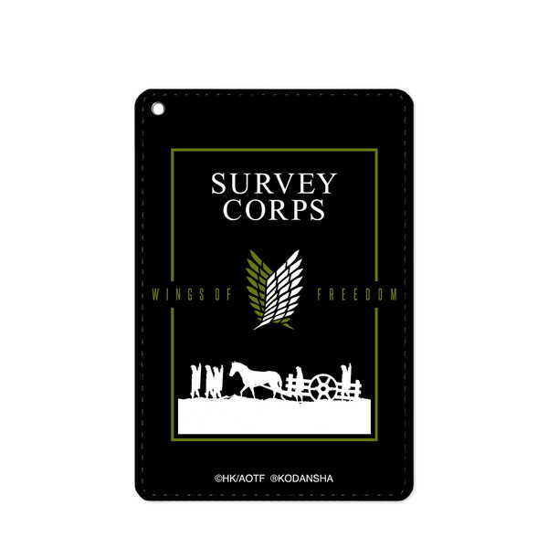 進撃の巨人 1ポケットパスケース 調査兵団【予約 再販 3月中旬 発売予定】