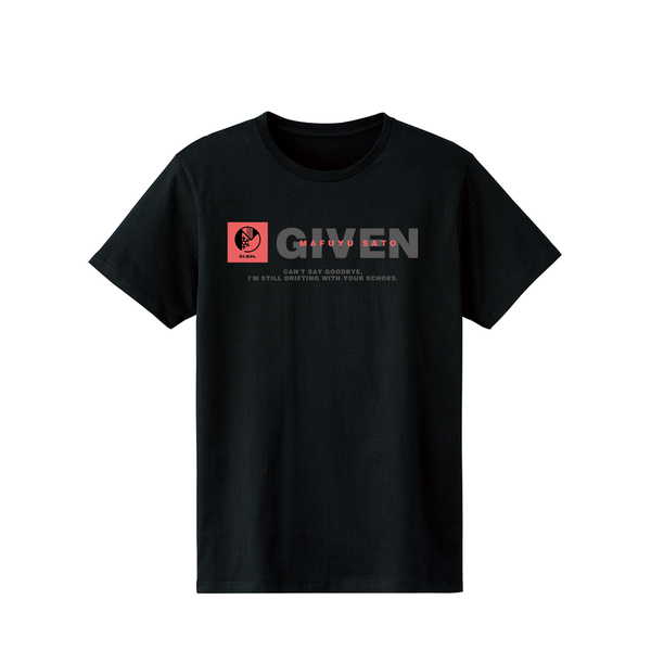 映画 ギヴン Tシャツ 佐藤真冬 メンズ Mサイズ【予約 再販 2月上旬 発売予定】