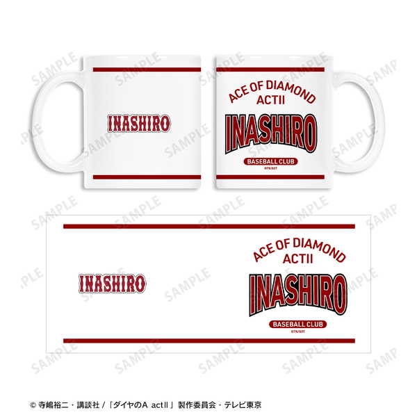 O-TRAP 楽天市場店のダイヤのA act II マグカップ 稲城実業【予約 再販 10月中旬 発売予定】｜アングル3