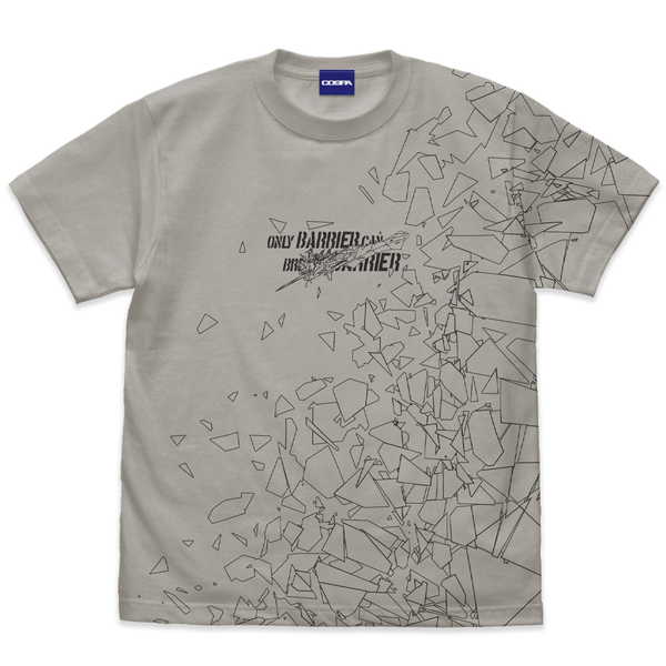 ふしぎの海のナディア Tシャツ バリアーに勝てるのはバリアーだけだ LIGHT GRAY-M【予約 再販 4月中旬 発売予定】