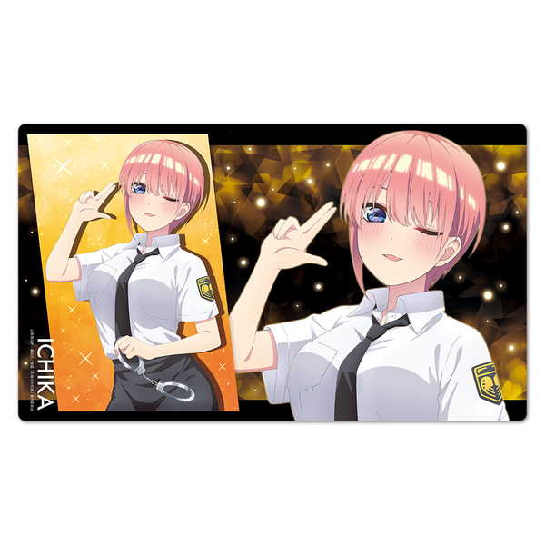 五等分の花嫁 劇場版 キャラクターラバーマット L 中野一花 ポリスver.