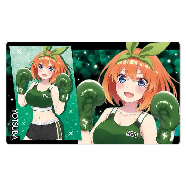 五等分の花嫁 劇場版 キャラクターラバーマット O 中野四葉 ボクシングver.