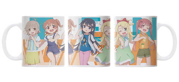 私に天使が舞い降りた！プレシャス・フレンズ フルカラーマグカップ ひなた・花・乃愛・小依・夏音
