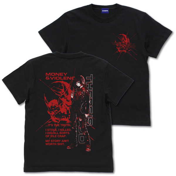 BLACK LAGOON Tシャツ レヴィ 少女期Ver. BLACK-L【予約 再販 6月上旬 発売予定】