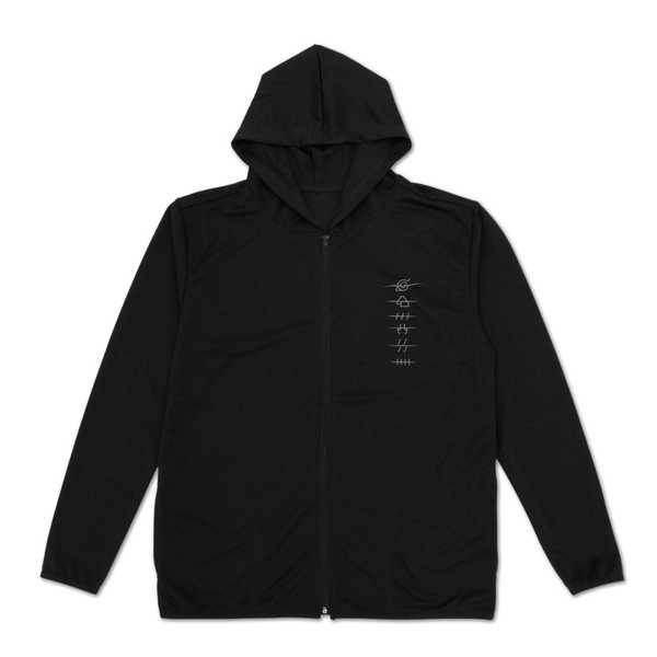NARUTO -ナルト- 疾風伝 薄手ドライパーカー 暁 BLACK-XL【予約 再販 6月中旬 発売予定】