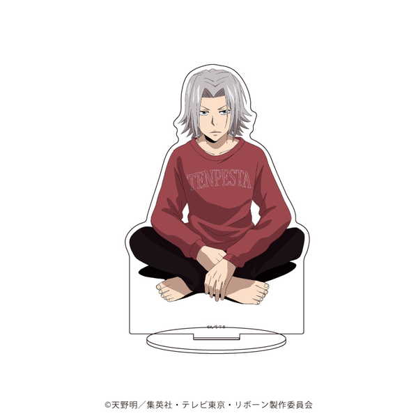 家庭教師ヒットマン REBORN！ キャラアクリルフィギュア 48 獄寺隼人 描き下ろしイラスト【予約 再販 9月未定 発売予定】