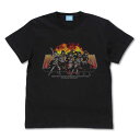 この素晴らしい世界に爆焔を！ Tシャツ 紅魔族 魔法学園Ver. BLACK-S